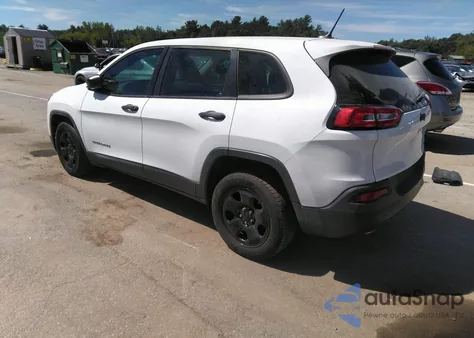 2015 Jeep Cherokee Sport from USA, damaged, VIN 1C4PJLAB3FW731427